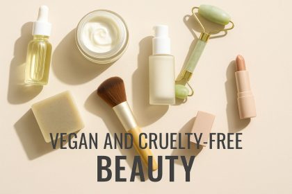 Βίγκαν καλλυντικά και cruelty-free προϊόντα σε minimal συσκευασία – Vegan cosmetics and cruelty-free products in minimal packaging