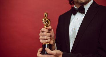 Award-winning celebrity symbolizing the influence of famous people on lifestyle choices