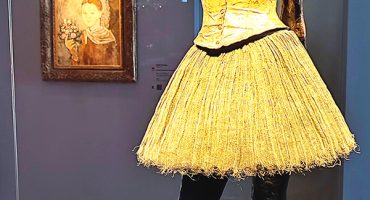 Μπαλαρίνα του Degas στη μόνιμη συλλογή του Μουσείου Γουλανδρή στο Παγκράτι Degas ballerina at the Goulandris Museum permanent collection in Athens